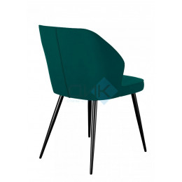 Стул DikLine 222М В10 GREEN, ножки черные