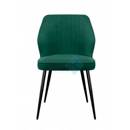 Стул DikLine 222М В10 GREEN, ножки черные
