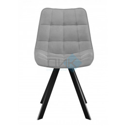 Стул DikLine 229 поворотный, B22 GREY, ножки черные